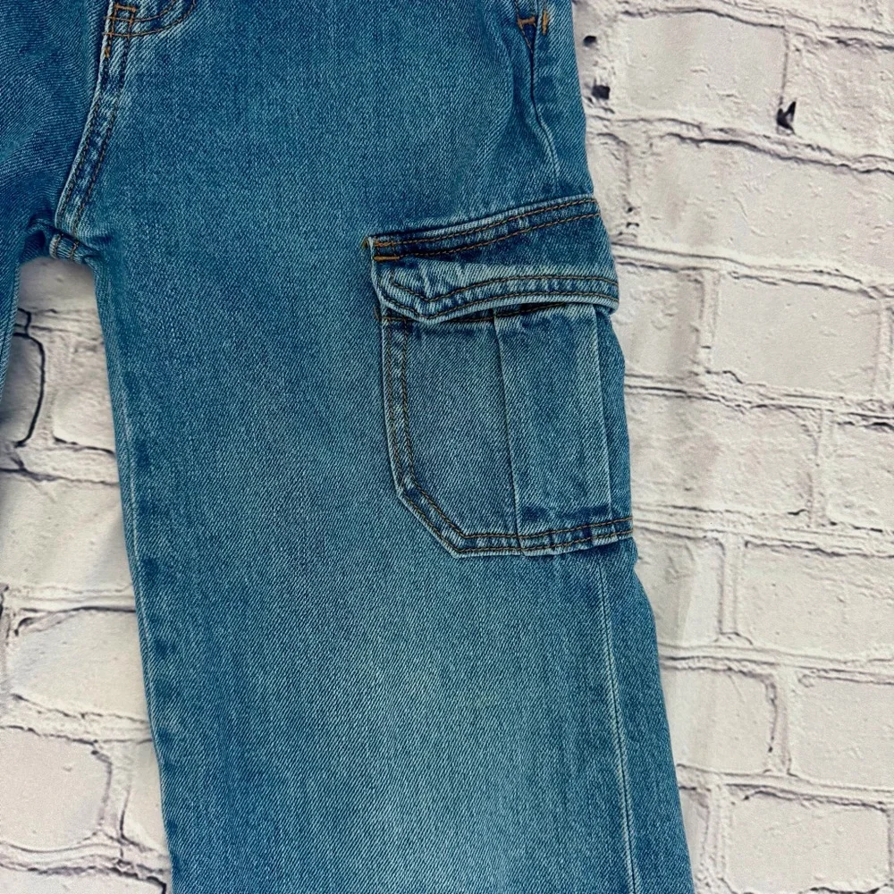 Old Navy Girls Light Baggy Wide Leg Jeans